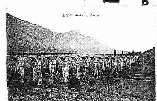 Ville de VIF Carte postale ancienne