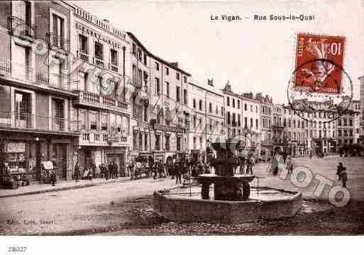 Ville de VIGAN(LE) Carte postale ancienne