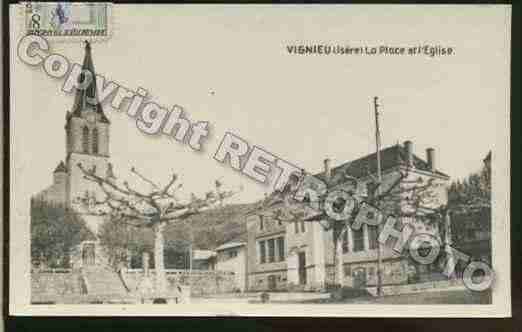 Ville de VIGNIEU Carte postale ancienne