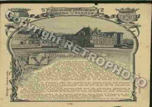 Ville de VILLANDRY Carte postale ancienne