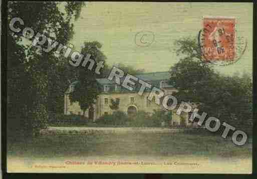 Ville de VILLANDRY Carte postale ancienne