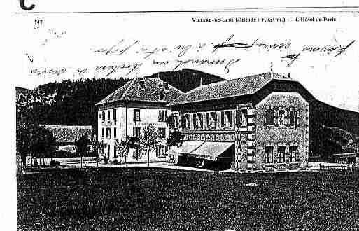 Ville de VILLARDDELANS Carte postale ancienne