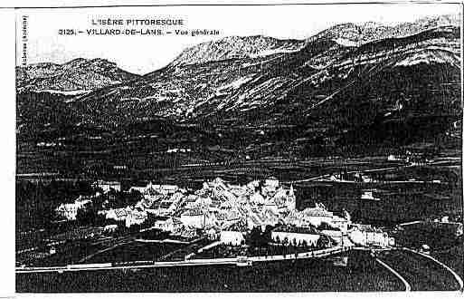 Ville de VILLARDDELANS Carte postale ancienne