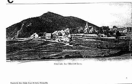 Ville de VILLARDDELANS Carte postale ancienne