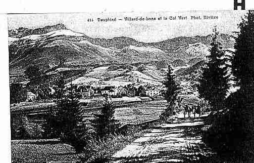 Ville de VILLARDDELANS Carte postale ancienne