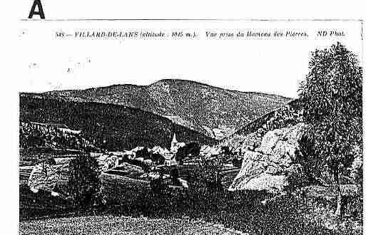 Ville de VILLARDDELANS Carte postale ancienne