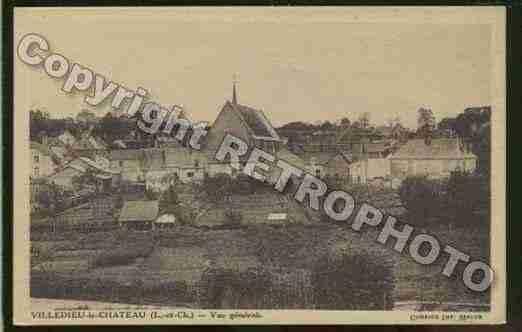 Ville de VILLEDIEULECHATEAU Carte postale ancienne Ville de VILLEDIEULECHATEAU Carte postale ancienne