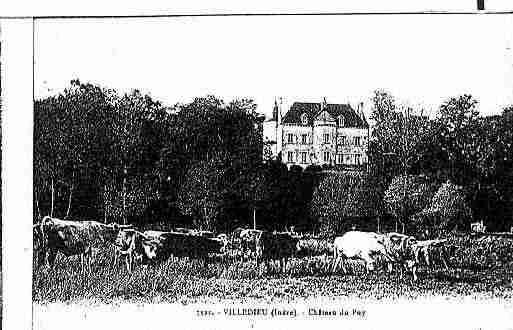 Ville de VILLEDIEUSURINDRE Carte postale ancienne Ville de VILLEDIEUSURINDRE Carte postale ancienne