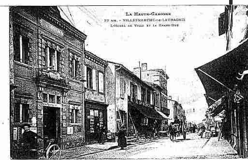 Ville de VILLEFRANCHEDELAURAGAIS Carte postale ancienne