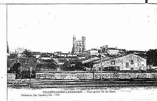 Ville de VILLEFRANCHEDELAURAGAIS Carte postale ancienne