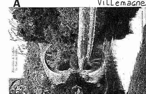 Ville de VILLEMAGNE Carte postale ancienne Ville de VILLEMAGNE Carte postale ancienne