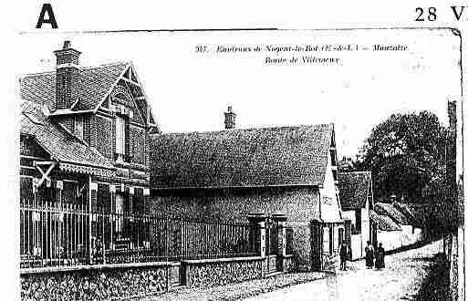 Ville de VILLEMEUXSUREURE Carte postale ancienne