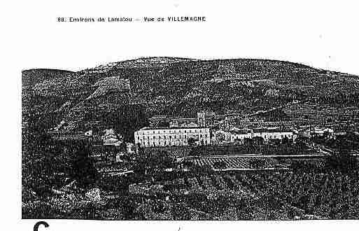 Ville de VILLENEUVELESBEZIERS Carte postale ancienne