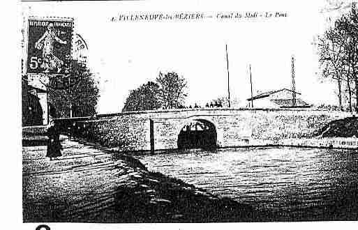 Ville de VILLENEUVELESBEZIERS Carte postale ancienne Ville de VILLENEUVELESBEZIERS Carte postale ancienne