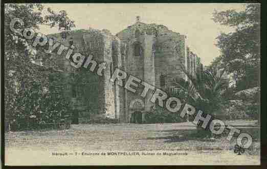 Ville de VILLENEUVELESMAGUELONNE Carte postale ancienne Ville de VILLENEUVELESMAGUELONNE Carte postale ancienne