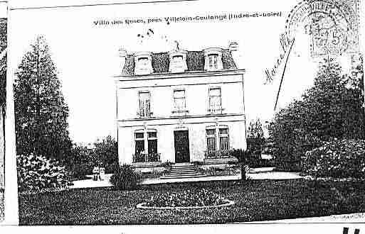 Ville de VILLEPERDUE Carte postale ancienne