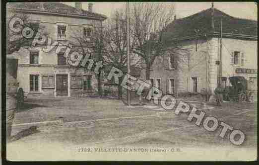 Ville de VILLETTED\'ANTHON Carte postale ancienne