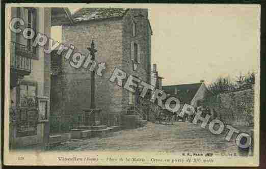 Ville de VINCELLES Carte postale ancienne