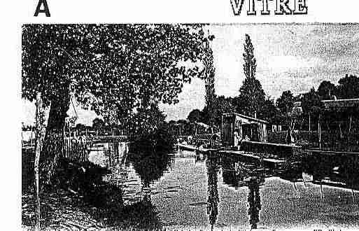 Ville de VITRE Carte postale ancienne