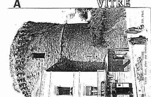 Ville de VITRE Carte postale ancienne