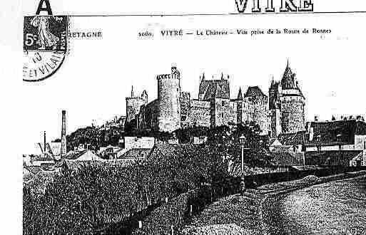 Ville de VITRE Carte postale ancienne