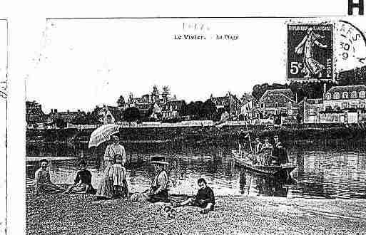 Ville de VIVIERSURMER(LE) Carte postale ancienne