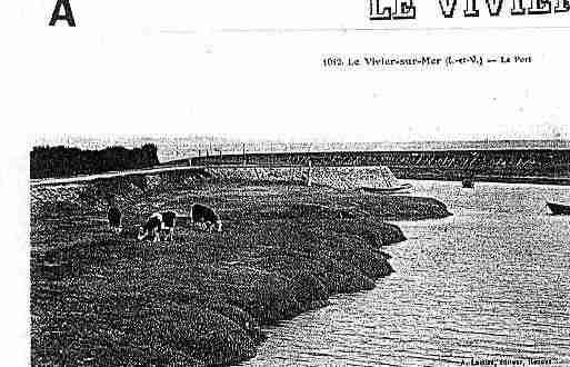 Ville de VIVIERSURMER(LE) Carte postale ancienne