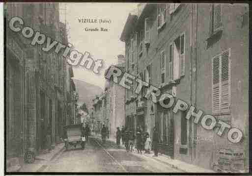 Ville de VIZILLE Carte postale ancienne