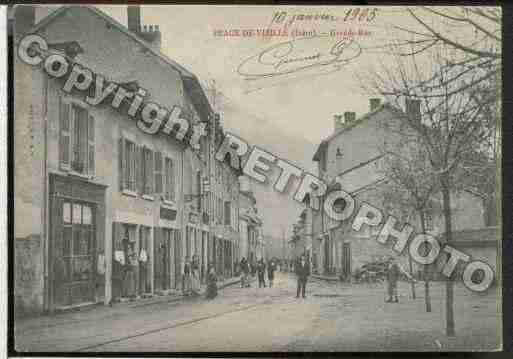 Ville de VIZILLE Carte postale ancienne