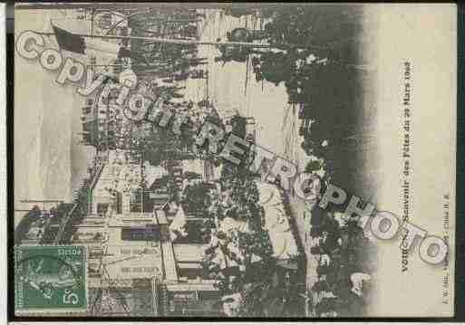 Ville de VOIRON Carte postale ancienne