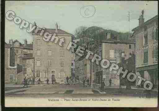 Ville de VOIRON Carte postale ancienne