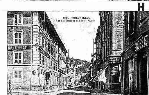 Ville de VOIRON Carte postale ancienne