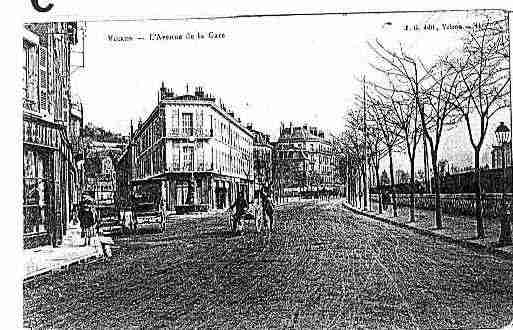 Ville de VOIRON Carte postale ancienne