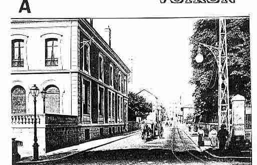 Ville de VOIRON Carte postale ancienne