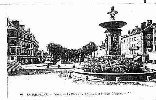 Ville de VOIRON Carte postale ancienne