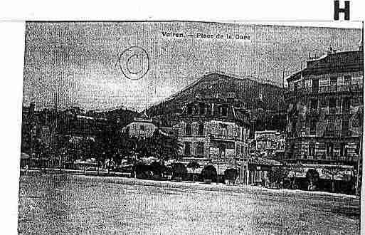 Ville de VOIRON Carte postale ancienne