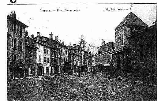 Ville de VOIRON Carte postale ancienne Ville de VOIRON Carte postale ancienne