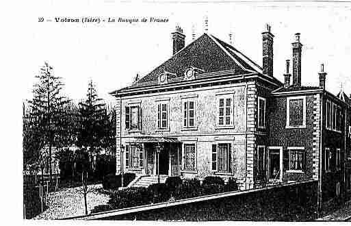 Ville de VOIRON Carte postale ancienne