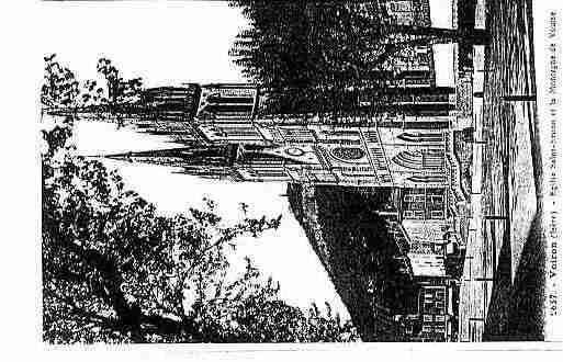 Ville de VOIRON Carte postale ancienne