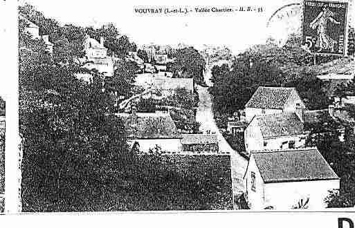 Ville de VOUVRAY Carte postale ancienne