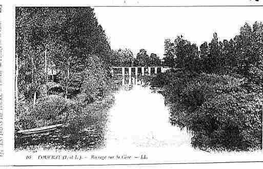 Ville de VOUVRAY Carte postale ancienne