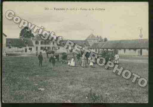 Ville de VOUZON Carte postale ancienne