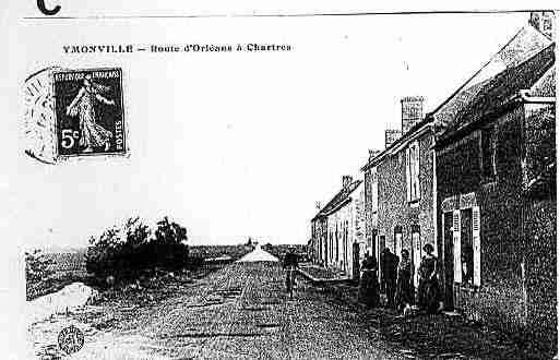 Ville de YMONVILLE Carte postale ancienne