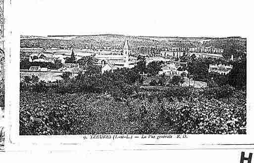 Ville de YZEURESSURCREUSE Carte postale ancienne