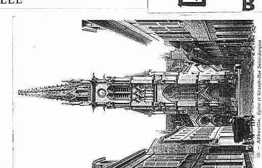 Ville de ABBEVILLE Carte postale ancienne