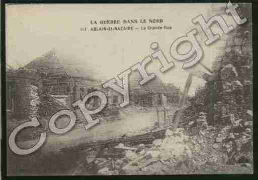 Ville de ABLAINSAINTNAZAIRE Carte postale ancienne