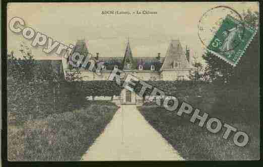 Ville de ADON Carte postale ancienne