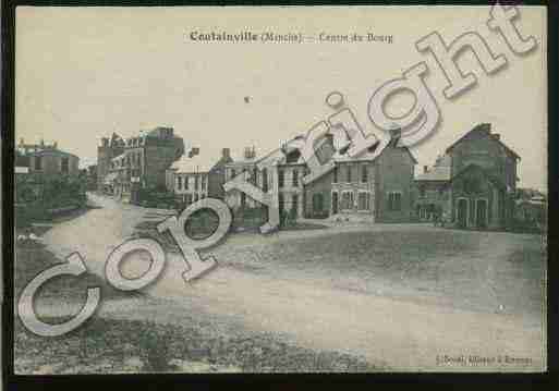 Ville de AGONCOUTAINVILLE Carte postale ancienne
