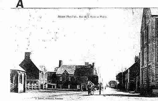 Ville de AGONCOUTAINVILLE Carte postale ancienne