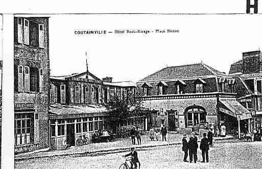 Ville de AGONCOUTAINVILLE Carte postale ancienne